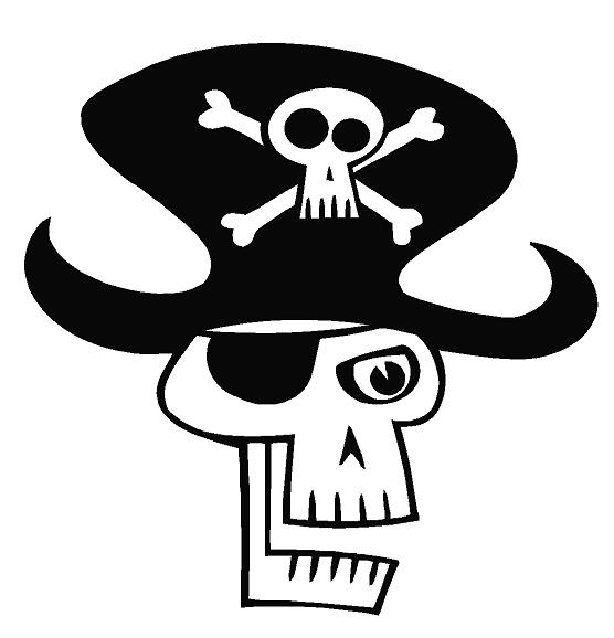 Shag Skull Decal - Click Image to Close